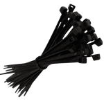 AMARRA PLASTICA NEGRA 100X2.5MM 100 UNID NEXXO - Imagen 2