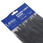 AMARRA PLASTICA NEGRA 4.8X500 100UN LEXXO