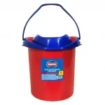 BALDE PLASTICO CON ESTRUJADOR 14 LTRS VIRUTEX