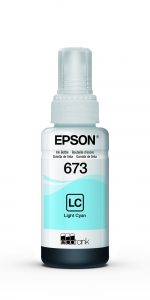 BOTELLA T673520 LIGHT CYAN EPSON