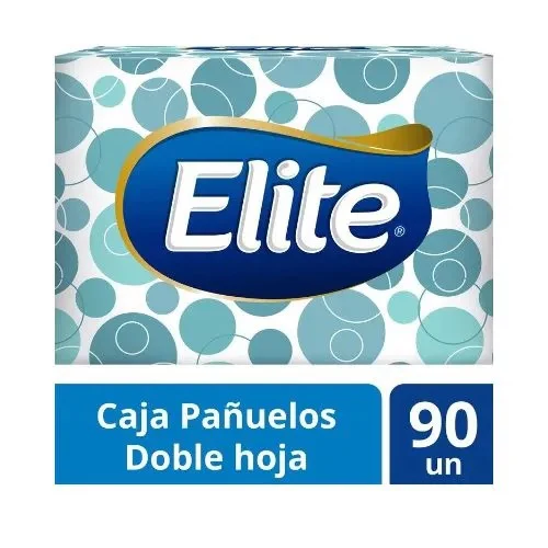 CAJA PAÑUELO DESECHABLE 90 UNID ELITE CAJA PAÑUELO DESECHABLE 90 UNID ELITE - Imagen 1