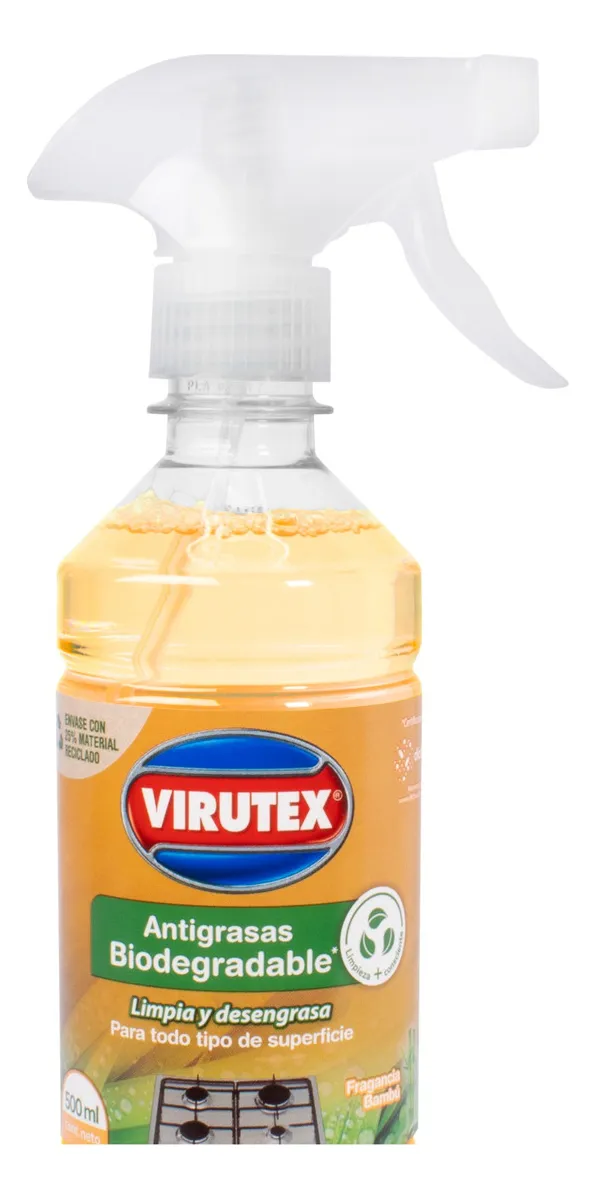 DESENGRASANTE BIODEG 500ML VTX PRO DESENGRASANTE BIODEG. BAMBÙ C/GATILLO 500ML VTX PRO - Imagen 1