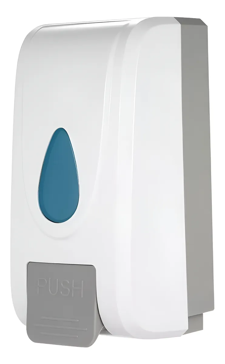 DISPENSADOR JABON LIQUIDO ALCOHOL GEL BLANCO 800ML STREET DISPENSADOR JABON LIQUIDO/ ALCOHOL GEL BLANCO 800ML STREET - Imagen 1