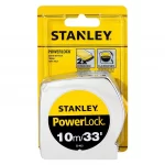 FLEXOMETRO POWERLOCK 10M STANLEY