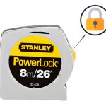 FLEXOMETRO POWERLOCK 8M / 26' STANLEY