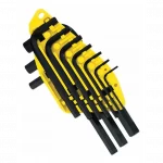 JUEGO DE 10 LLAVES ALLEN HEXAGONALES MM STANLEY - Imagen 3