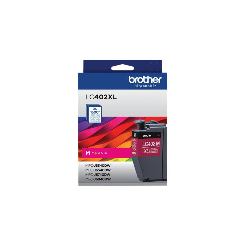 LC402XL MAGENTA 1 TINTA BROTHER LC402XL MAGENTA 1 TINTA BROTHER LC402XL MAGENTA - Imagen 1