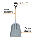 PALA CARBONERA PLASTICA