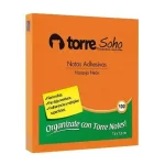 NOTAS ADHESIVAS NARANJO 75MM 100 HJS M&G