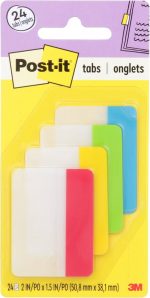 BANDERITA ADHESIVA 2IN X 1.5IN 3M DURABLE 4 COLORES - Imagen 3