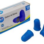 DEDO DE GOMA N° 12 CON RESPIRACIÓN AZUL 12 UNLAVORO