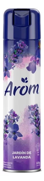 DESODORANTE AMBIENTAL AEROSOL 225GR AROM - Imagen 3