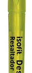 DESTACADOR FORMA LAPIZ AMARILLO ISOFIT
