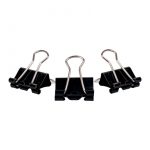 DOBLE CLIP NEGRO 15 MM X 12UN ISOFIT - Imagen 2
