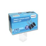 DOBLE CLIP NEGRO 15MM X 12UN HAND - Imagen 2