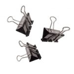 DOBLE CLIP NEGRO 15MM X 12UN HAND - Imagen 3