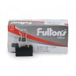 DOBLE CLIP NEGRO 32MM X 12UN FULTONS - Imagen 2