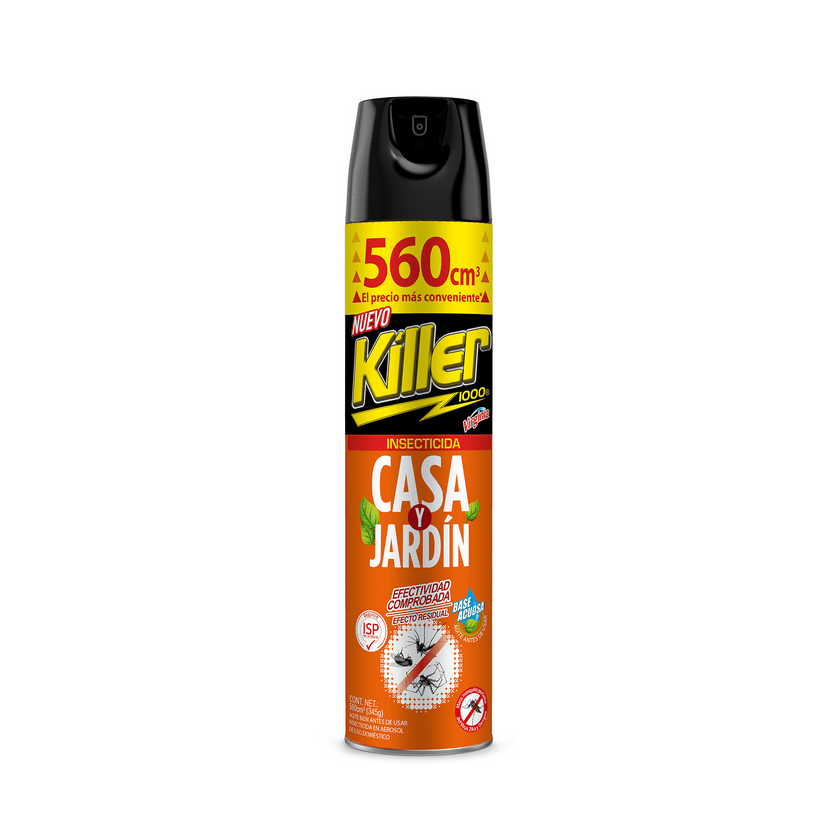 INSECTICIDA KILLER CASA Y JARDIN 560CC INSECTICIDA KILLER CASA Y JARDIN 560CC - Imagen 1