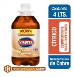 LIMPIADOR DESINFECTANTE AROMAS 4LT VIRUTEX - Imagen 3