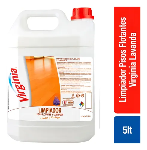 LIMPIADOR PISO FLOT VIRGINIA 5LT LIMPIADOR PISO FLOT VIRGINIA 5LT - Imagen 1