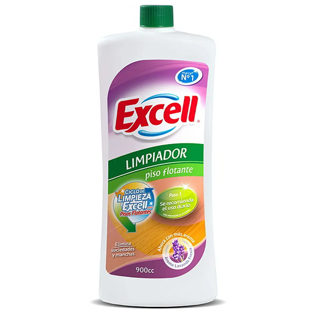 LIMPIADOR PISO FLOTANTE 900ML EXCELL2 LIMPIADOR PISO FLOTANTE 900ML EXCELL - Imagen 1