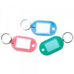 LLAVERO PLASTICO C/PLACA COLORES SURTIDOS HAND - Imagen 3