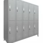 LOCKER METALICO 10 PUERTAS
