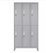 LOCKER METALICO 6 PUERTAS