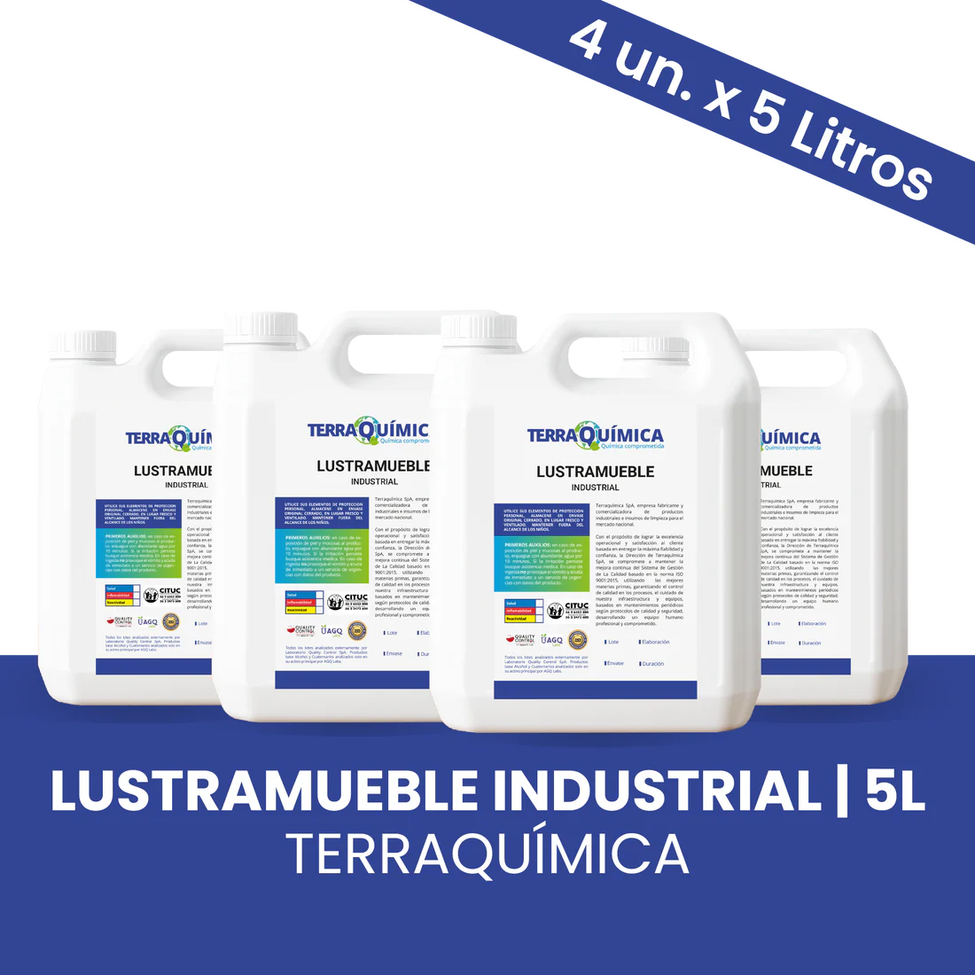 LUSTRAMUEBLES INDUSTRIAL TERRAQ5LTS2 LUSTRAMUEBLES INDUSTRIAL TERRAQ5LTS - Imagen 1