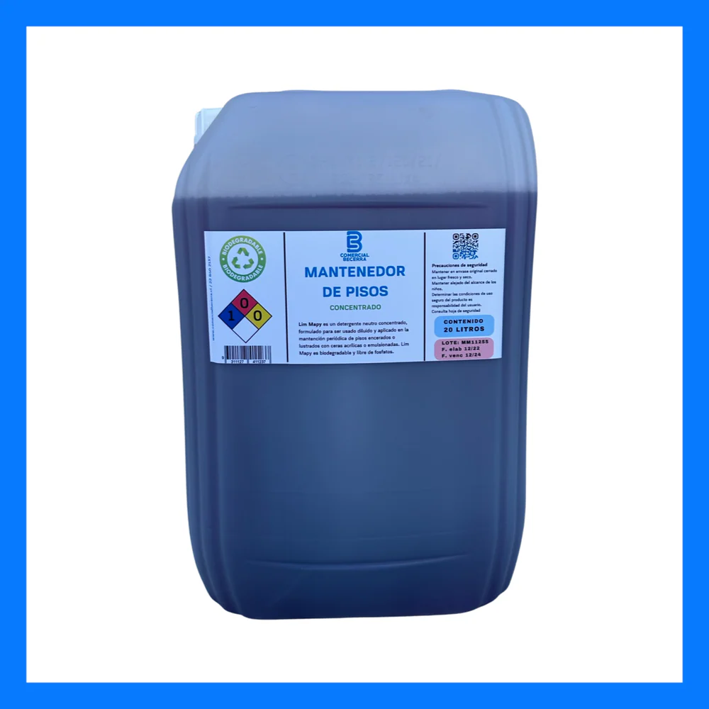 MANTENEDOR DE PISO B20 LTR ECOTRAP MANTENEDOR DE PISO B20 LTR ECOTRAP - Imagen 1