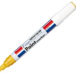 MARCADOR PERMANENTE OLEO PUNTA REDONDA AMARILLO PILOT