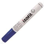 MARCADOR PERMANENTE OLEO PUNTA REDONDA AZUL ISOFIT