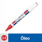 MARCADOR PERMANENTE OLEO PUNTA REDONDA ROJO PILOT