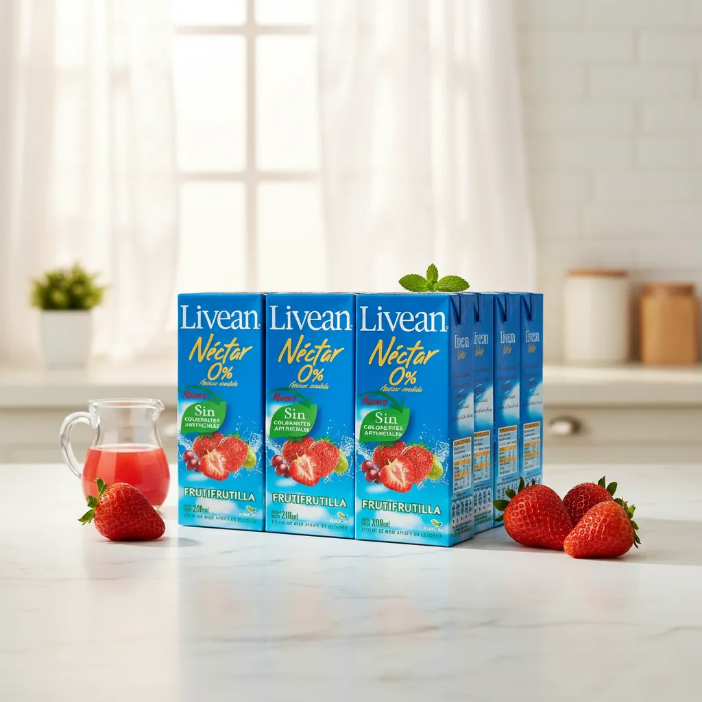 NECTAR CAJA 200CC SABORES SURTIDOS LIVEAN NECTAR CAJA 200CC SABORES SURTIDOS LIVEAN - Imagen 1