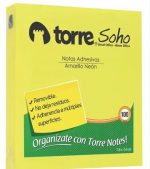 NOTA ADHESIVA 76x76 MM AMARILLO 100HJS TORRE