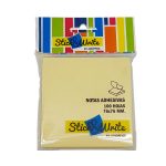NOTAS ADHESIVAS AMARILLO 75MM 100 HJS M&G