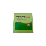 NOTAS ADHESIVAS TORRE VERDE NEON 7.6X7.6 CM 100H