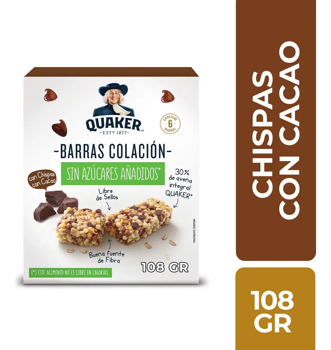 PACK BARRA CEREAL QUAKER 300GR PACK BARRA CEREAL QUAKER 300GR - Imagen 1