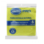 PAÑO ESPONJA COLORES X6 VIRUTEX PRO