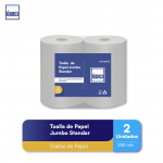 PAPEL TOALLA STANDAR 250 MTS X 2  BIANCA