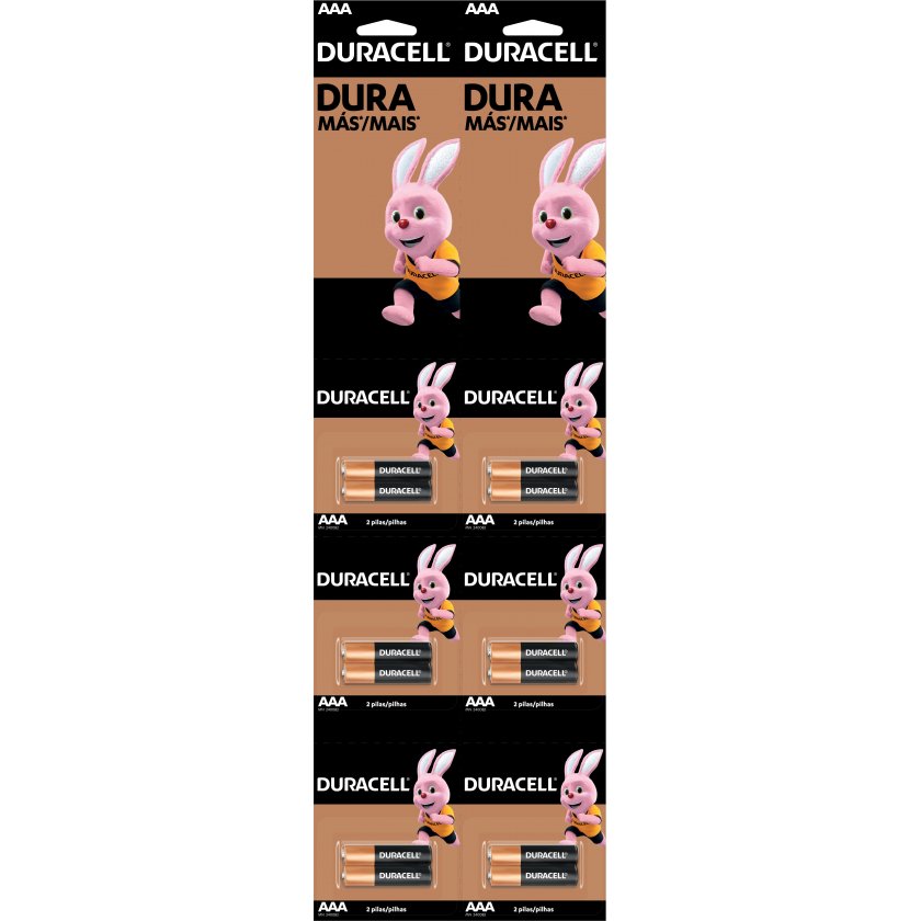 PILA ALCALINA AAA DURACELL PACK DE 12UN PILA ALCALINA AAA DURACELL PACK DE 12UN - Imagen 1