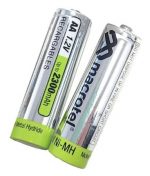 PILA RECARGABLE AA 2300 X2 - 800 CICLOS MACROTEL - Imagen 2
