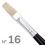 PINCEL PLANO Nº 16 PELO CERDA PROARTE