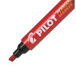 PLUMON PERMANENTE BISELADO ROJO SCA400 PILOT
