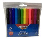 PLUMONES 12 COLORES JUMBO PROARTE