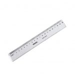 REGLA BISELADA HUMO 16CM PROARTE