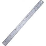 REGLA METALICA ACERO INOX 30 CM PROARTE - Imagen 2