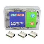 REPUESTO MAGIC CLIP 16X5MM PLATA 50UNID SELLOFFICE