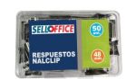 REPUESTO MAGIC CLIP 16X5MM PLATA 50UNID SELLOFFICE - Imagen 2