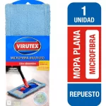 REPUESTO MOPA PLANA MICROFIBRA 35 CM VIRUTEX